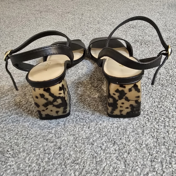 Aldo Gleawia Block Heel Animal Print Classic Mobwife Size 7 - Picture 5 of 9